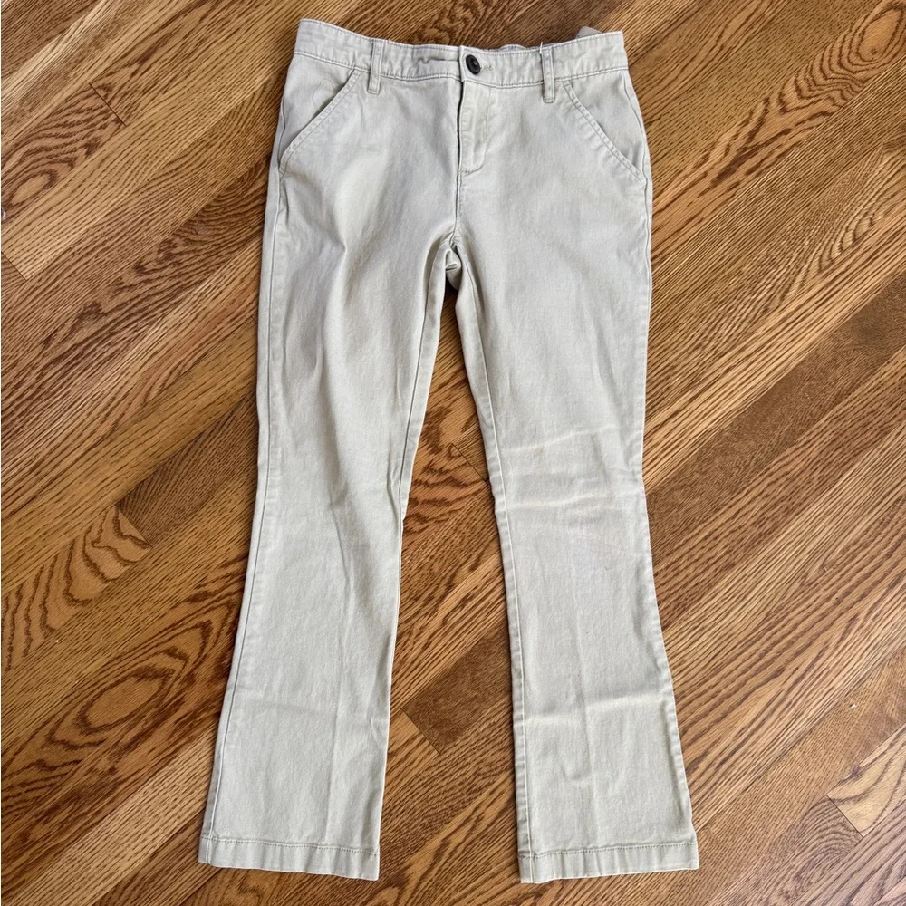 Old Navy Girls’ Uniform Khakis, size 12, Bootcut